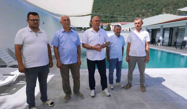 Hisarcık'ta spor ve eğlence bir arada: Yarı Olimpik Yüzme Havuzu hizmete girdi