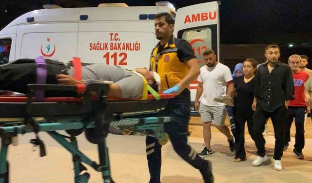 Kavga Büyüdü! Şişeyle Darp Edildi, Tüfekle Geri Döndü