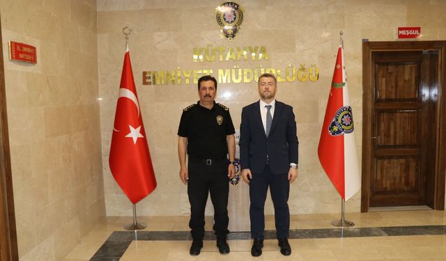 BBP Kütahya Teşkilatından Emniyet Müdürü Osman Elbir’e Ziyaret