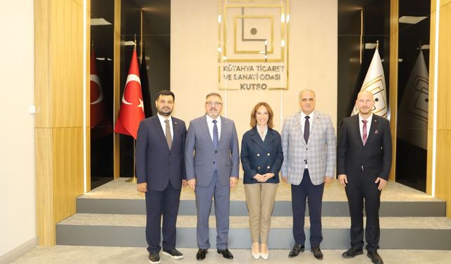 MHP Kütahya heyetinden KUTSO’ya dikkat çeken ziyaret