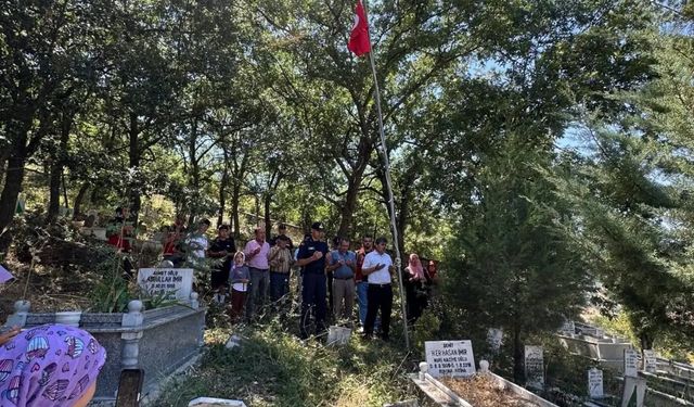 Kütahya'da şehit Hasan İmir şehadet yıl dönümünde dualarla anıldı