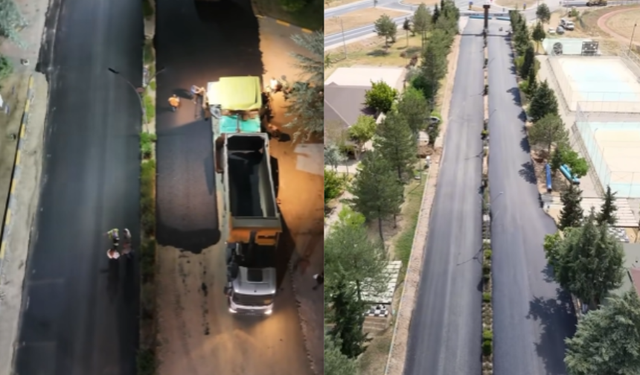 Kütahya turizminin cennetinde yol çalışmaları başladı