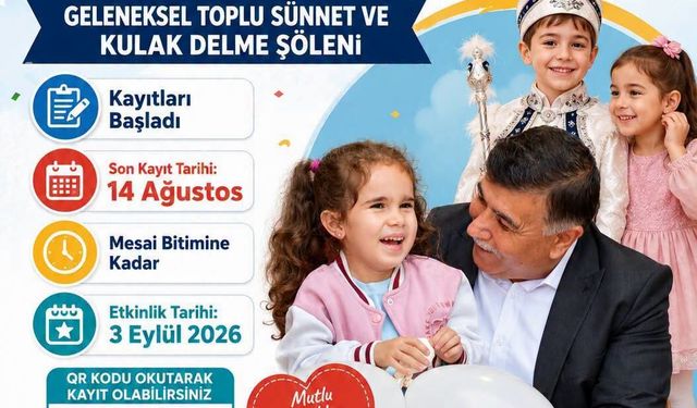 Emet'te Toplu Sünnet ve Kulak Delme Şöleni kayıtları başladı
