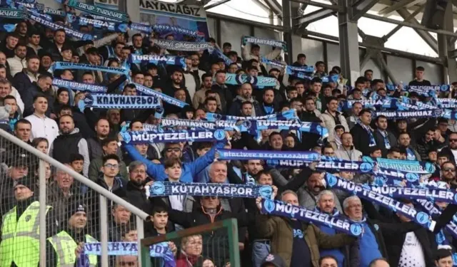 Kütahyaspor taraftarlarından TFF'ye logo tepkisi: ''Çözünürlüğü düşük logo ile temsil ediliyoruz''