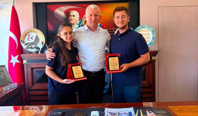 Tunçbilek beldesinde yetişen genç karateci Bozbey, dünya yedincisi oldu