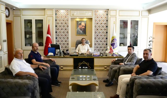Tavşanlı Cumhuriyet Başsavcısı Eba Nevfel Uçar'dan, Tavşanlı Belediyesi'ne ziyaret