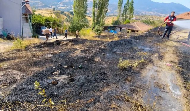Kütahya'da korkutan yangın: İtfaiye ekipleri seferber oldu
