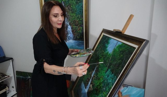 Kütahyalı ressam Ağartan: ''Sanatçıyı, zanaatçıdan ayıran özgün anlatımıdır''