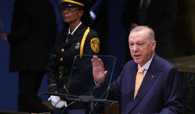Cumhurbaşkanı Erdoğan BM Genel Kurulu'nda dünyaya seslendi: ''Zulme asla rıza göstermeyiz''
