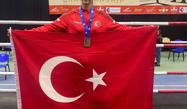 Kütahyalı sporcu Elif Kaya Avrupa Şampiyonası'na damga vurdu