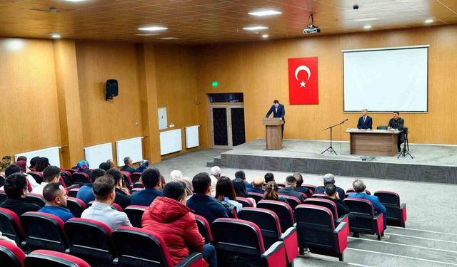 Hisarcık'ta  eğitim- öğretim süreçleri masaya yatırıldı