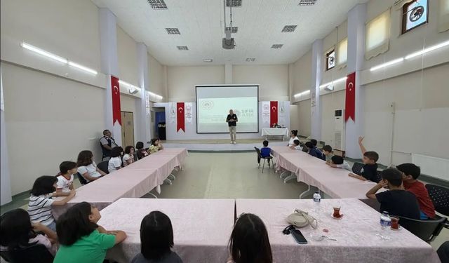Kütahya'da çocuklara “İklim Değişikliği” eğitimi verildi