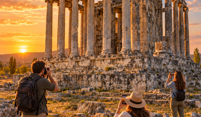 Kütahya’da en çok fotoğraflanan yer olarak Aizanoi gösterildi: Zeus Tapınağı paylaşımlarda öne çıkıyor