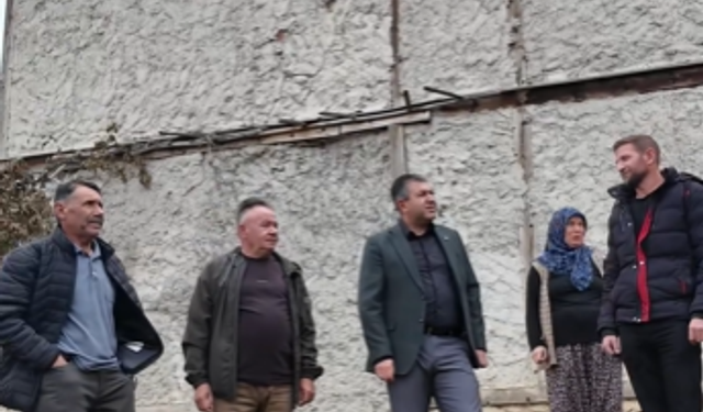 Gediz Belediyesi'nden yangın mağduru aileye destek
