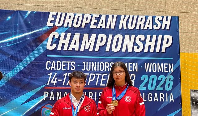 Kütahya Avrupa’yı Fethetti: İki Sporcu, İki Şampiyonluk!
