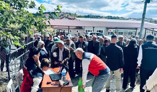 Pazarlar'da kiraz ve vişne üreticilerine yüzde 50 hibeli bordo bulamacı desteği