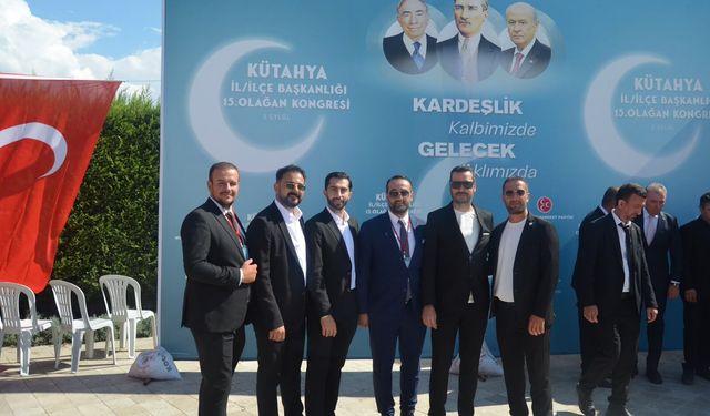 KÜGİAD Yönetimi MHP Kütahya İl Kongresi’nde Yer Aldı