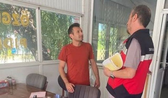 Çavdarhisar'da gıda işletmelerine denetim gerçekleştirildi