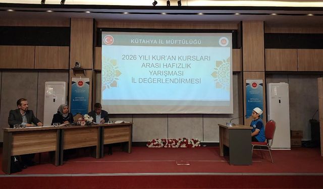 Kütahya'da Hafızlık Yarışması seçmeleri gerçekleştirildi