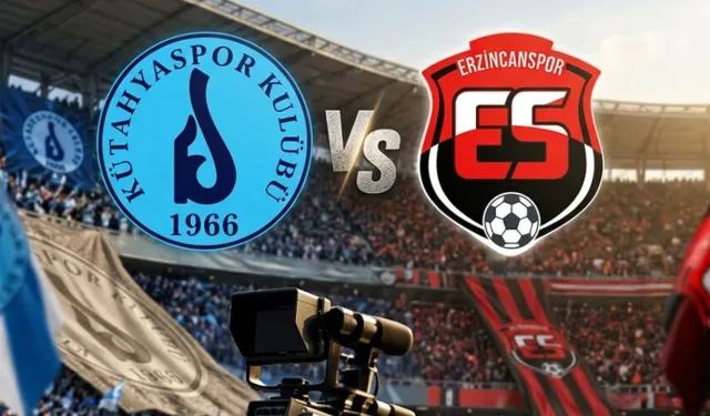 Kütahyaspor–Erzincanspor maçı canlı yayınlanacak: Kanal belli oldu