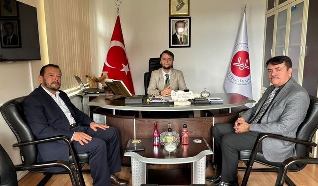 Kütahya İl Müftülüğü'nden, Emet İlçe Müftüsü Balcı'ya hayırlı olsun ziyareti