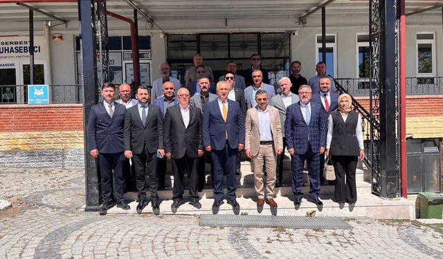 Milletvekili Erbaş ve MHP Heyetinden, Domaniç Belediye Başkanı Uysal'a ziyaret