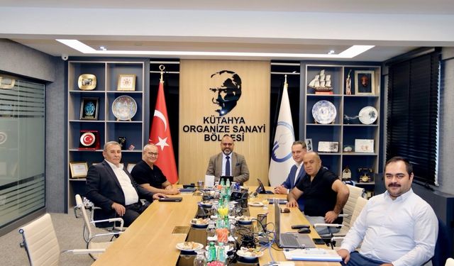 Kütahya OSB Eylül Ayı yönetim kurulu toplantısı gerçekleştirildi