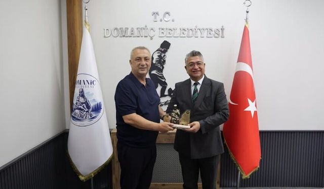 DPÜ Rektörü Kızıltoprak'tan, Başkan Uysal'a ziyaret