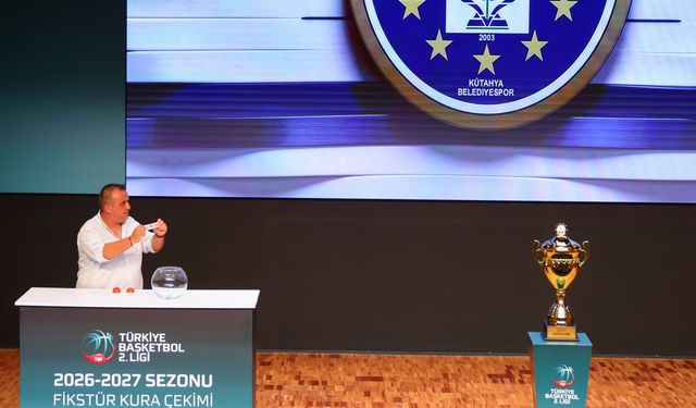 Türkiye Basketbol 2.Ligi'nde Kütahya Belediyespor'un fikstürü belli oldu