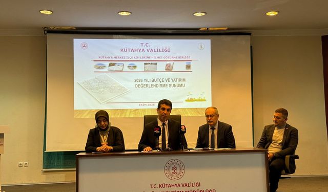 Kütahya'nın Köylerinde Öncelik İçme Suyu! 144,6 Milyon TL'lik Bütçe Açıklandı