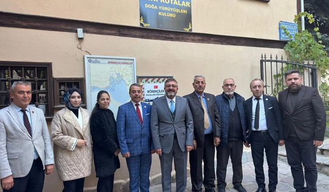 MHP Kütahya Heyeti Muhtarlarla Bir Araya Geldi
