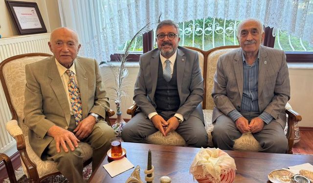 MHP Kütahya İl Başkanı Türker’den Eski İl Başkanı Türkkan’a Ziyaret