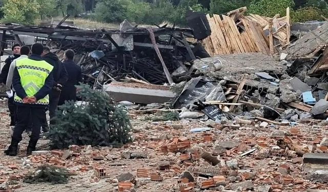 Kütahya'da faciadan dönüldü: Kazan dairesi patladı