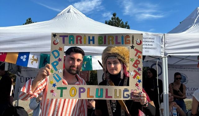 DPÜ’de oryantasyon günlerinde Tarih Birliği’ne yoğun ilgi