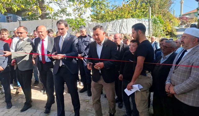 Kurtdere köyüne 400 metrekarelik sosyal yaşam alanı