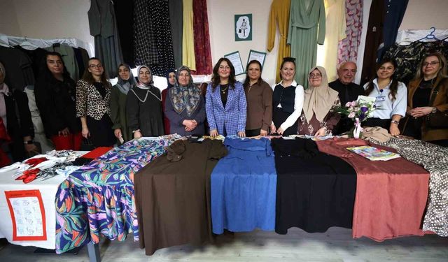 93 kadının emeği sergide hayat buldu! El emeği ürünler büyük ilgi gördü