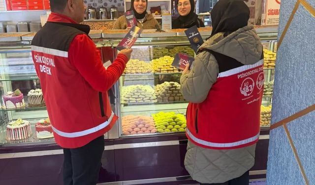 Gediz'de kadına yönelik şiddetle mücadele için farkındalık çalışması