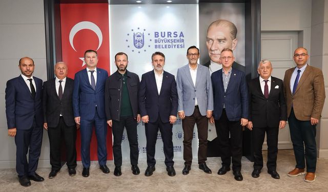 Ak Parti Kütahya Milletvekilleri ve Tavşanlı heyetinden Bursa’da iş birliği ziyareti
