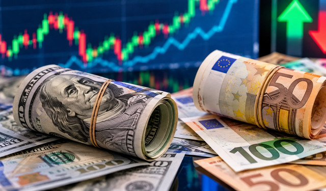 Döviz Piyasasında Yeni Hafta Başladı! Dolar 49 TL'yi Aştı, Euro 56 TL'ye Dayandı