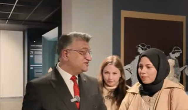 Kütahya Müzesi’nde ilk ders Rektör Kızıltoprak'tan: Öğrenciler tarihi eserlerle iç içe eğitim aldı