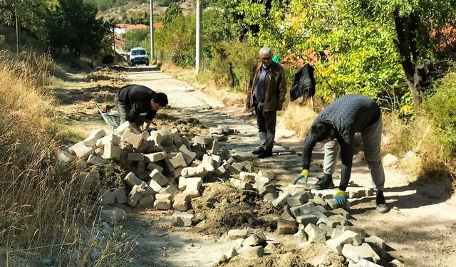 Şaphane'de temizlik ve bakım çalışmaları sürüyor