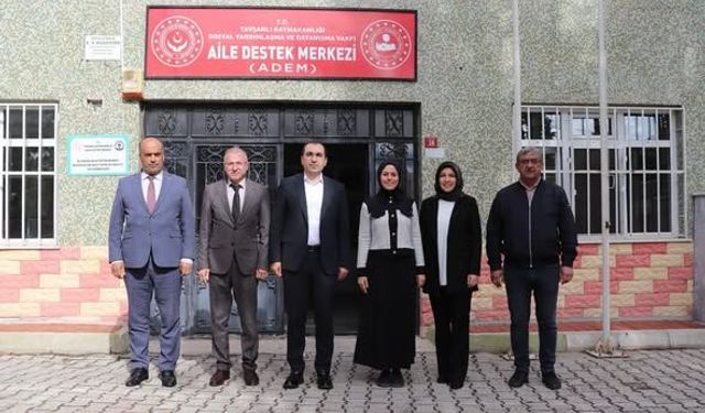 Tavşanlı Aile Destek Merkezi'nin çalışmaları masaya yatırıldı
