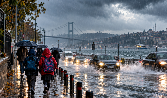 Sağanak Yağış Nedeniyle 6 İlde Okullar Tatil Edildi! Valiliklerden Peş Peşe Açıklama