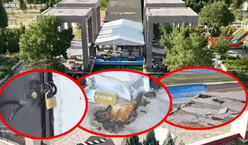 Kütahya Kent Parkı’nda Şok Görüntü: “Bu Kötü Kokuya Karşı Nefes Alamıyoruz”