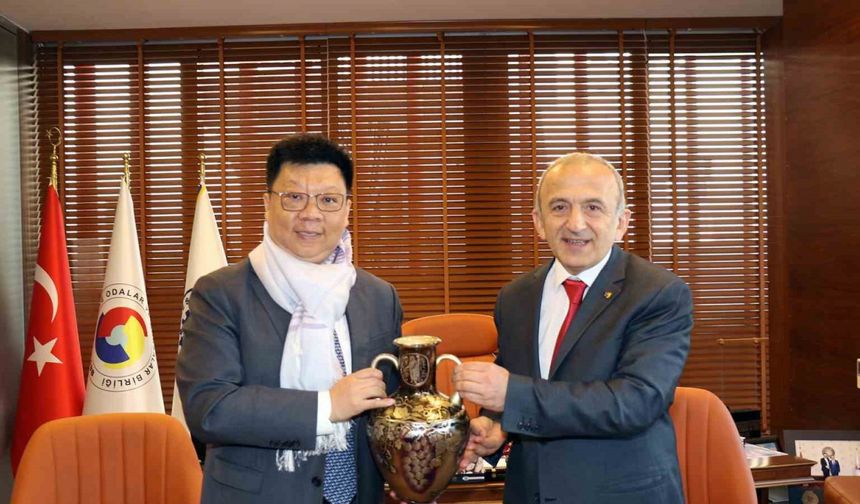 Çin’den Manisa TSO’ya Resmi Çıkartma