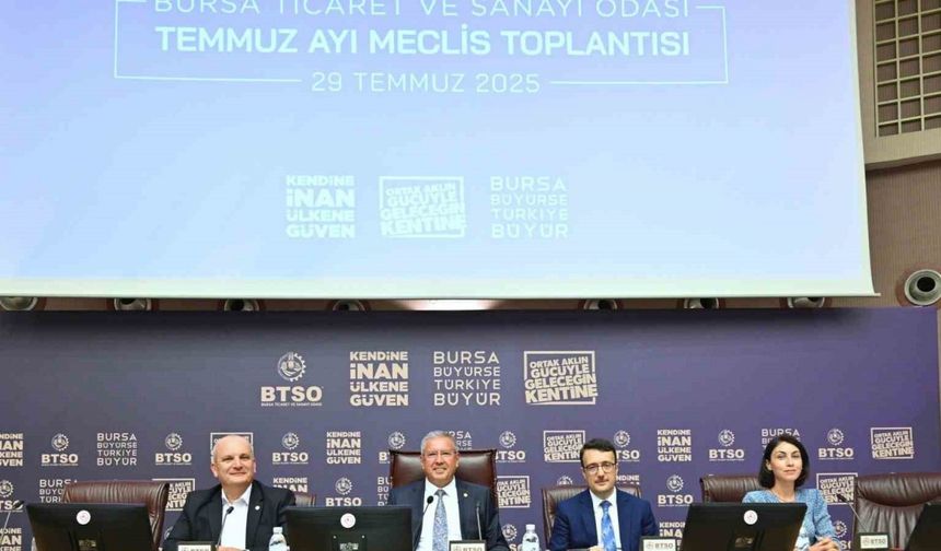 Ticaretin Rotası BTSO Meclisi’nde Çizildi
