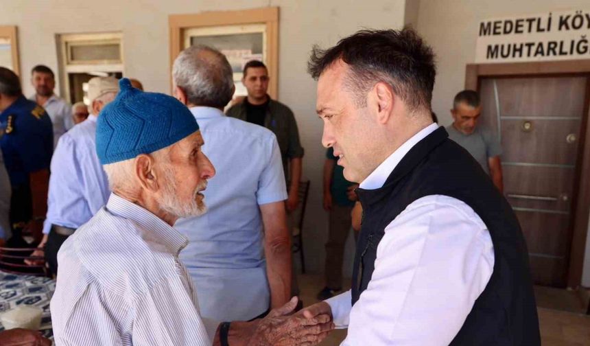 Yangın Mağduru Köylere Ziyaret Gerçekleşti