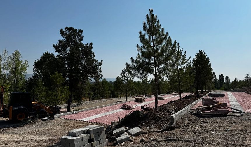 Kütahya Göbel Termal’de Ailelere Yeni Dinlenme Alanları
