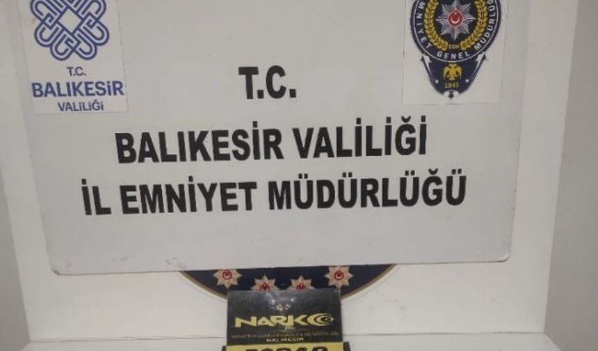 Balıkesir’de zehir tacirlerine darbe!