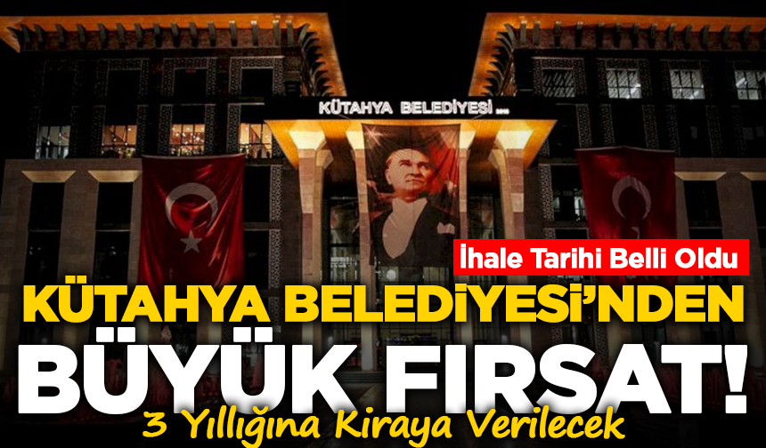 Kütahya’da Atık Yönetimi Alanında Büyük Fırsat! İhale Tarihi Belli Oldu
